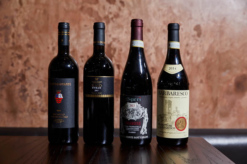 The Grand Dining Room Wines