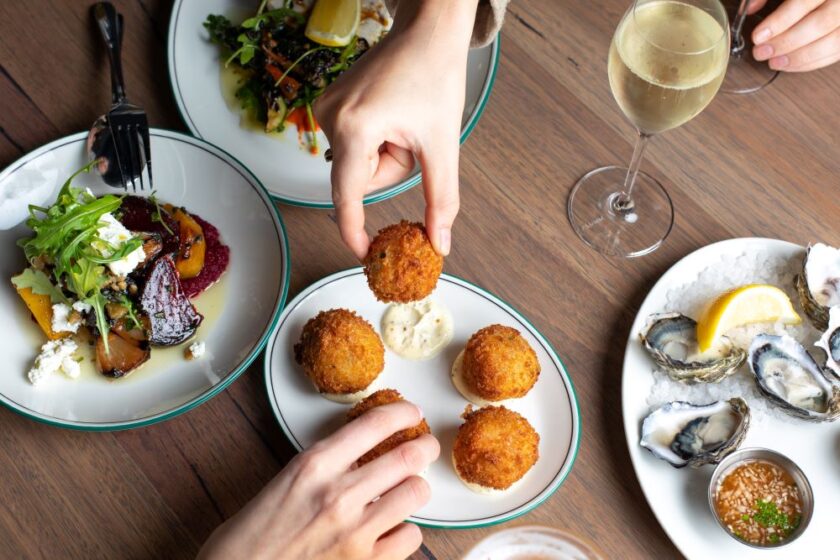 Teller Croquettes