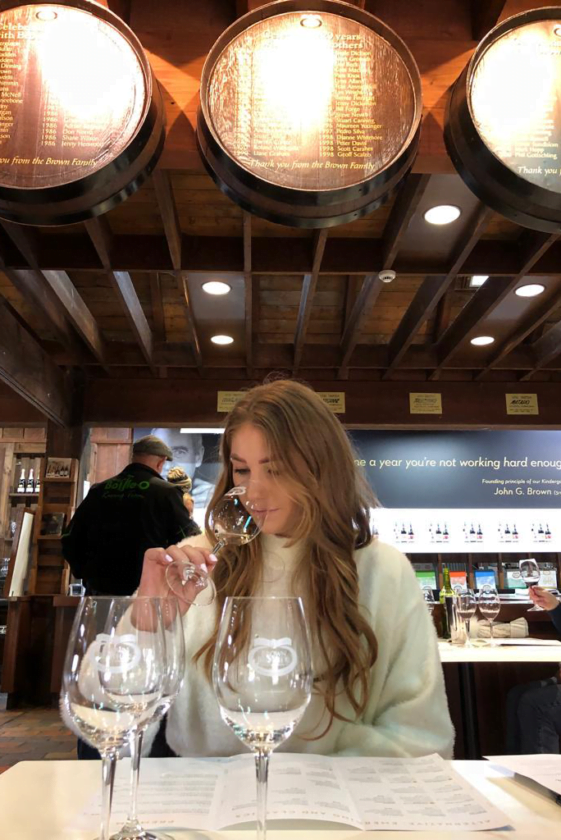 Wine tasting Brown Brothers