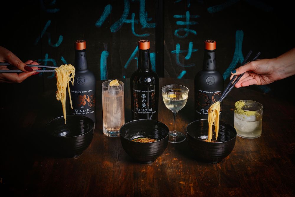 Try Flowing Noodles For One Week Only With KI NO BI Gin And Kid Kyoto
