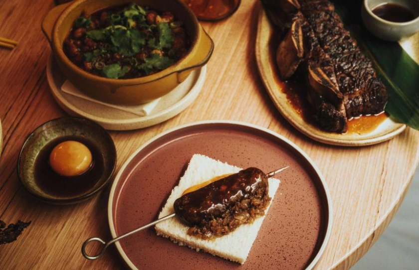 Menu Items at King Clarence Sydney.