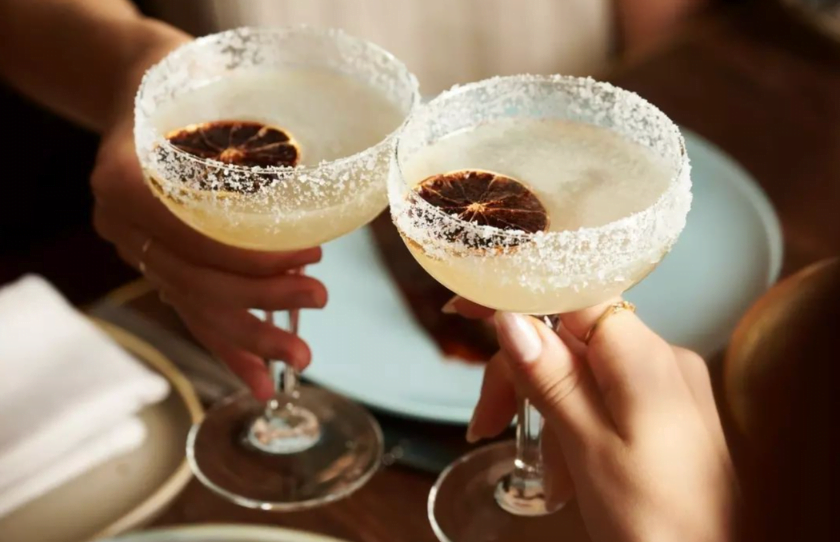 Esteban margaritas at CBD Happy Hour