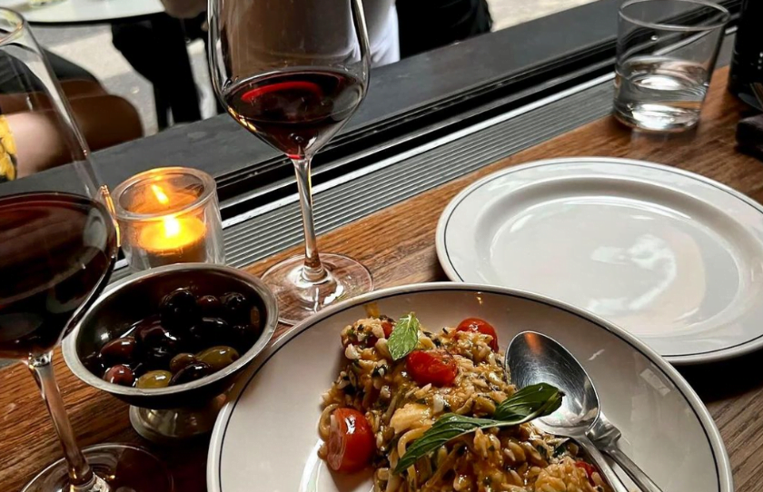 Pasta and sides at one of Sydney's best set menus under $50, Dear Sainte Eloise.