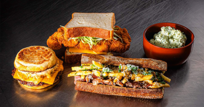Collection of the limited edition items available for Messina Eats: Hugo's Deli pop-up in Marrackville.