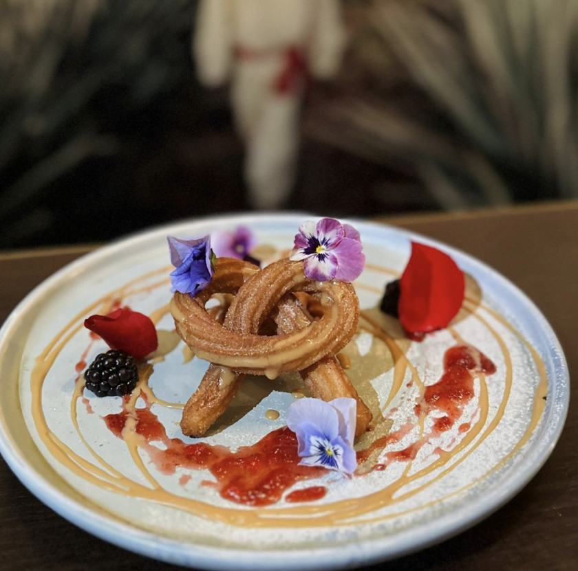 Barrio Cellar's exclusive dessert of churritos.