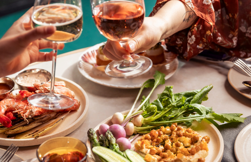 Selection of menu items from Penelope's Circular Quay