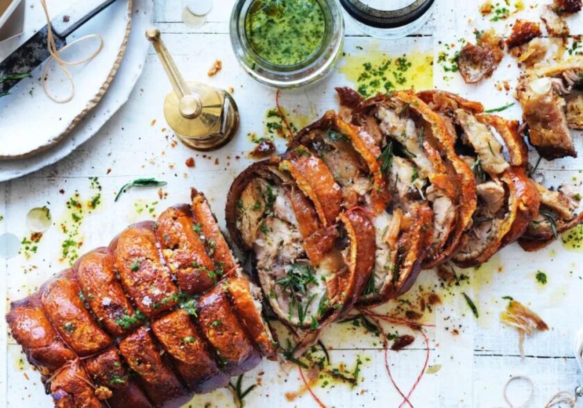 PORTENO’S CHRISTMAS PORCHETTA BY BEN MILGATE AND ELVIS ABRAHANOWICZ
