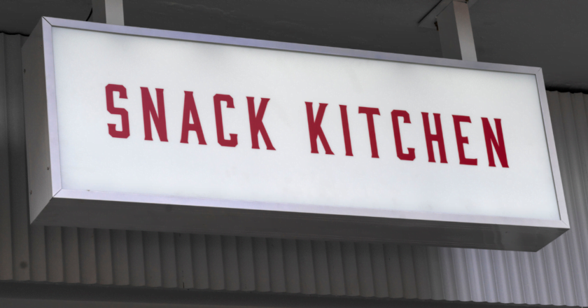 Snack Kitchen Restaurant Frontage
