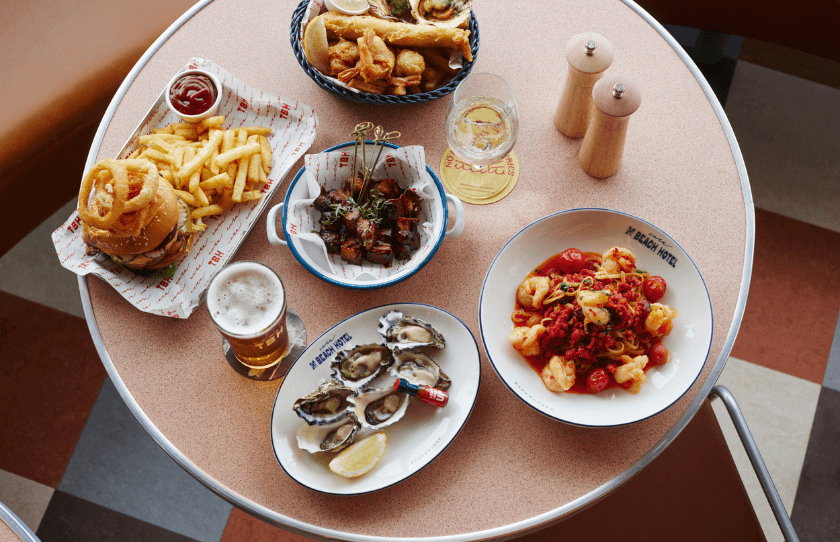 The Beach Hotel Mereweather Pub Menu