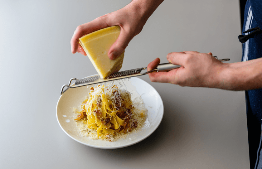 Secolo Balmain Carbonara With Parmesan