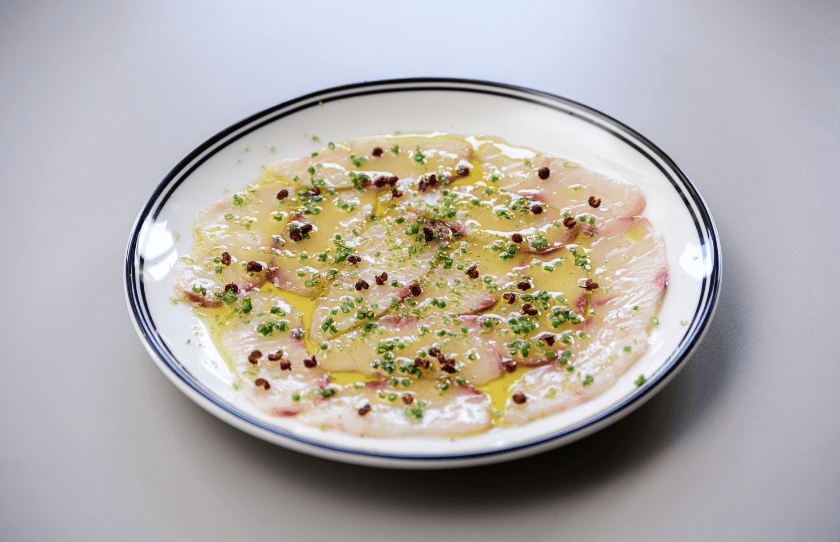 Secolo Balmain Kingfish Crudo