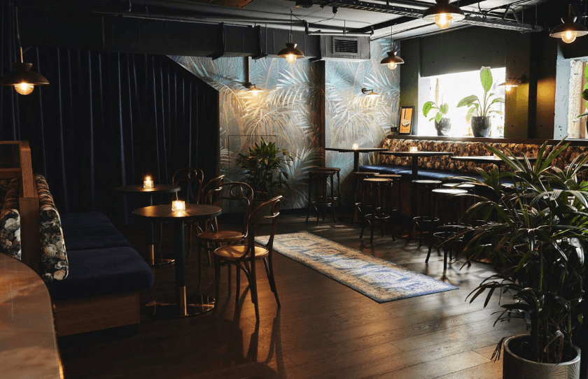Now & Then Bar Interior