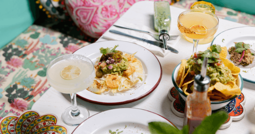 Food at La Cantina Bondi