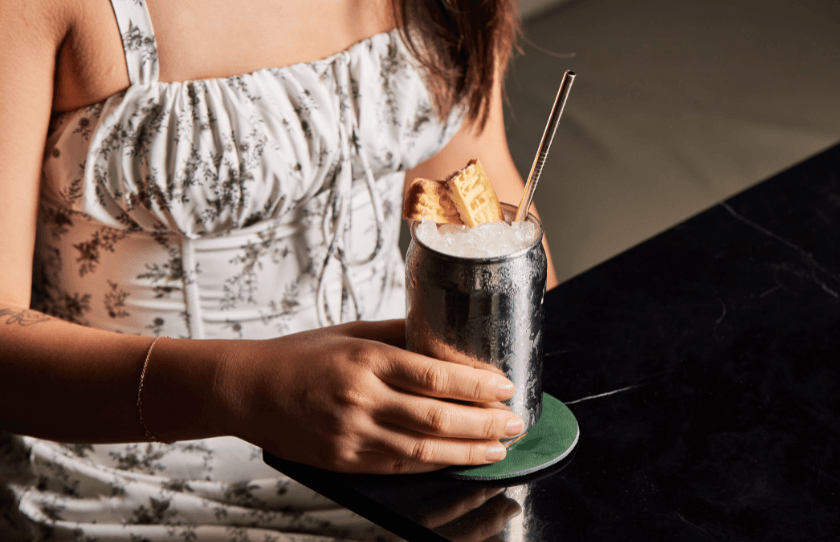 Inna Lounge smoky cocktail