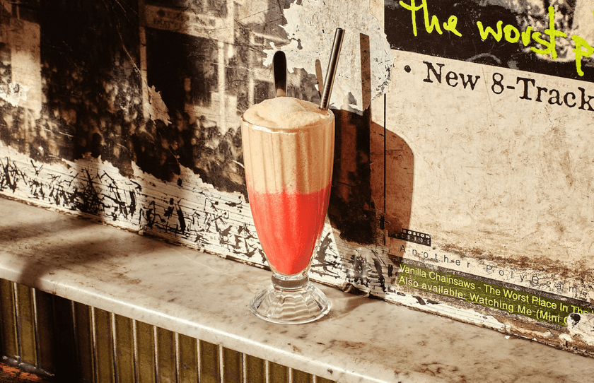 Four Pillars Sticky Carpet Gin Spider Lemonade Cocktail