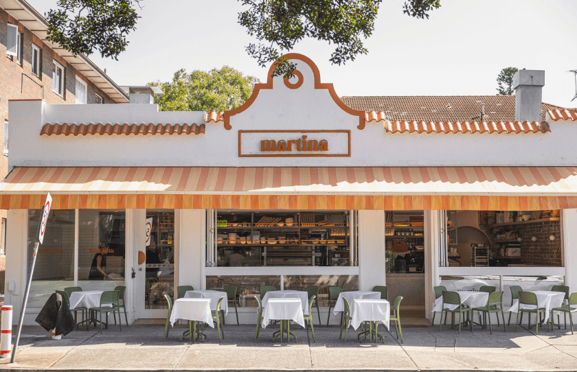 Martina shop frontage