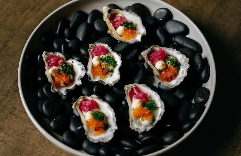 Kin Dining & Bar oysters