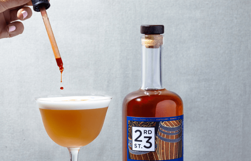 23rd St Distillery Whiskey cocktail