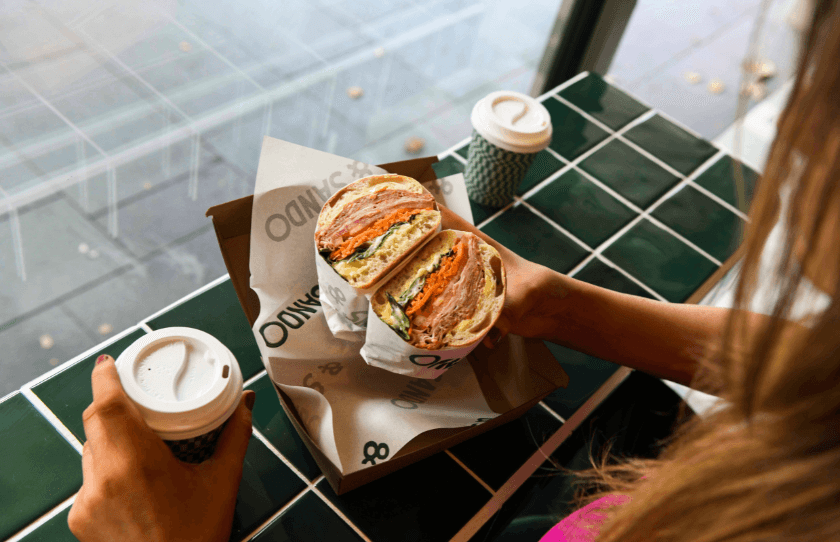 Matt Moran - &Sando spicy deli, coffee.