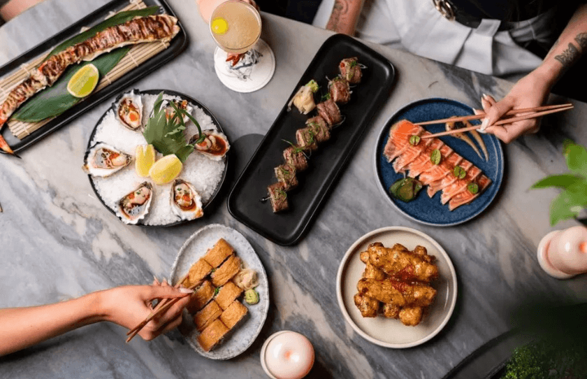 Tanuki menu items