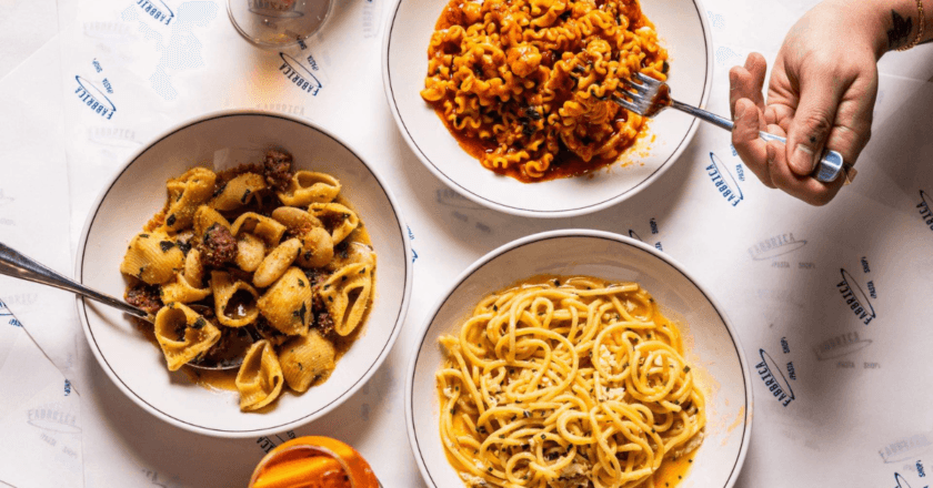 Fabbrica Pasta Bar - pasta selections