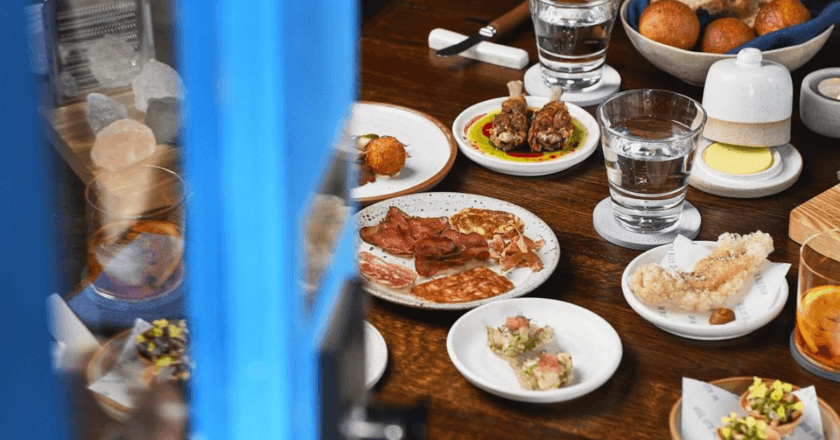The Blue Door Josh Raine Dining Menu