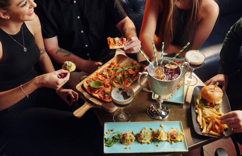 Flight Club Food Offering