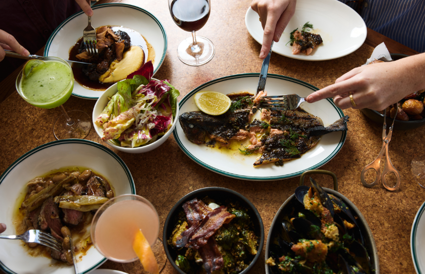The Mona Social Evening Menu