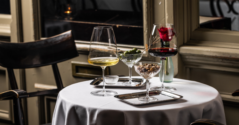 Bottega Pendolino Wine On Table