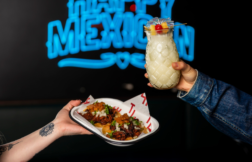 Happy Mexican Tacos & Pina Colada