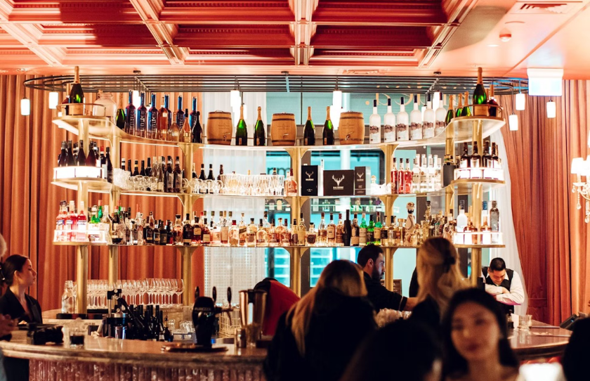 The view of the bar - Best European Venues in Sydney