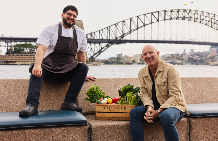 Opera Bar Executive Chef Fernando Sanchez with Chiswick Matt Moran