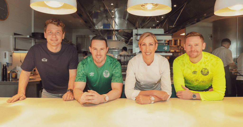 Sydney Hospitality Cup - staff in kitchen with arms folded on the pass