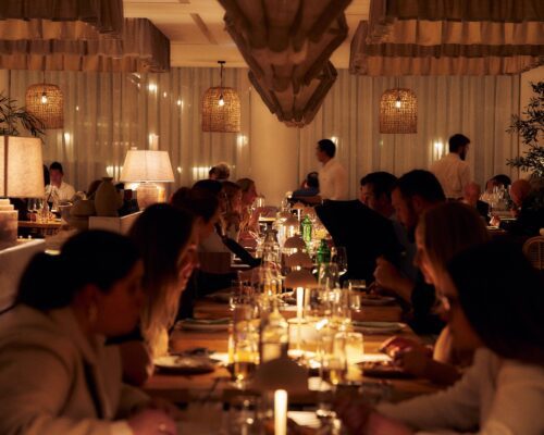 Greek Island Feasting Lands at Ammos With A Four-Part Dinner Series From Peter Conistis